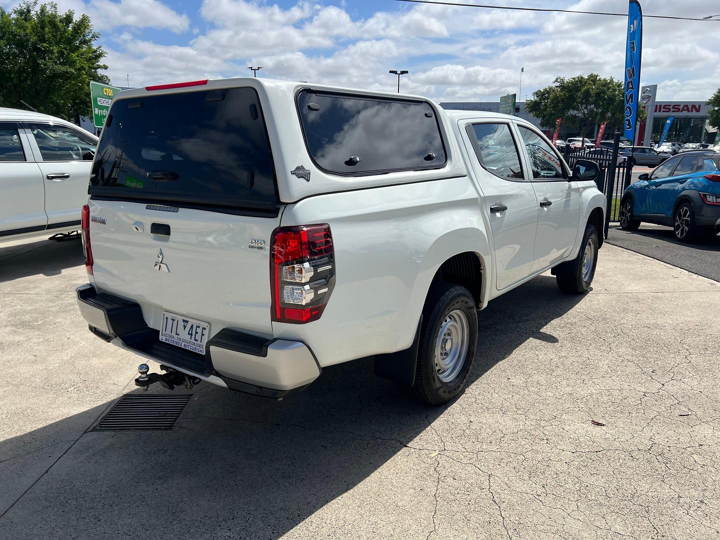 2021 MITSUBISHI TRITON MR MY21 GLX ADAS (4x4) 6 SP AUTOMATIC DOUBLE C/CHAS