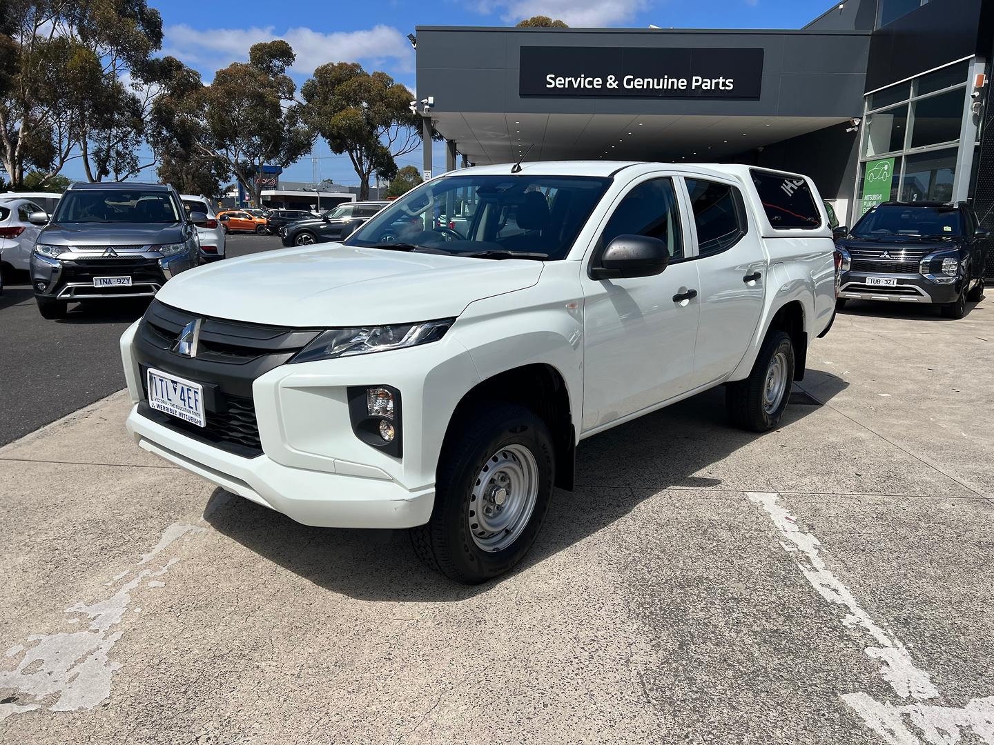 2021 MITSUBISHI TRITON MR MY21 GLX ADAS (4x4) 6 SP AUTOMATIC DOUBLE C/CHAS