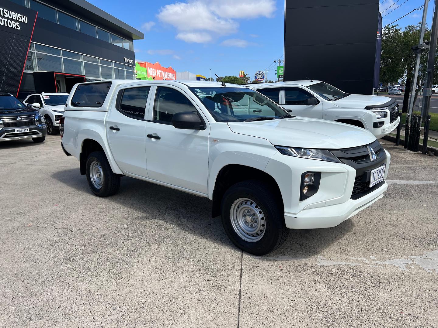 2021 MITSUBISHI TRITON MR MY21 GLX ADAS (4x4) 6 SP AUTOMATIC DOUBLE C/CHAS