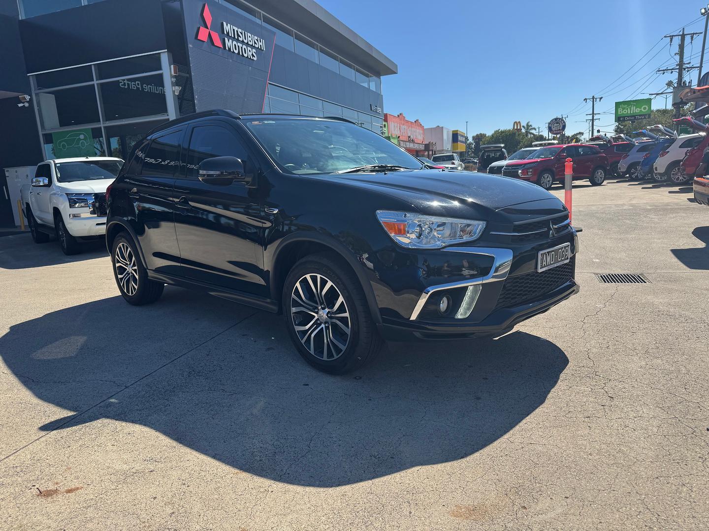 2018 MITSUBISHI ASX XC MY19 BLACK EDITION (2WD) CONTINUOUS VARIABLE 4D WAGON