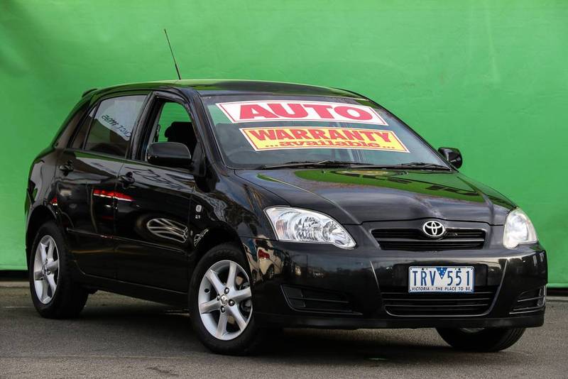 2005 TOYOTA COROLLA ASCENT SPORT SECA ZZE122R
