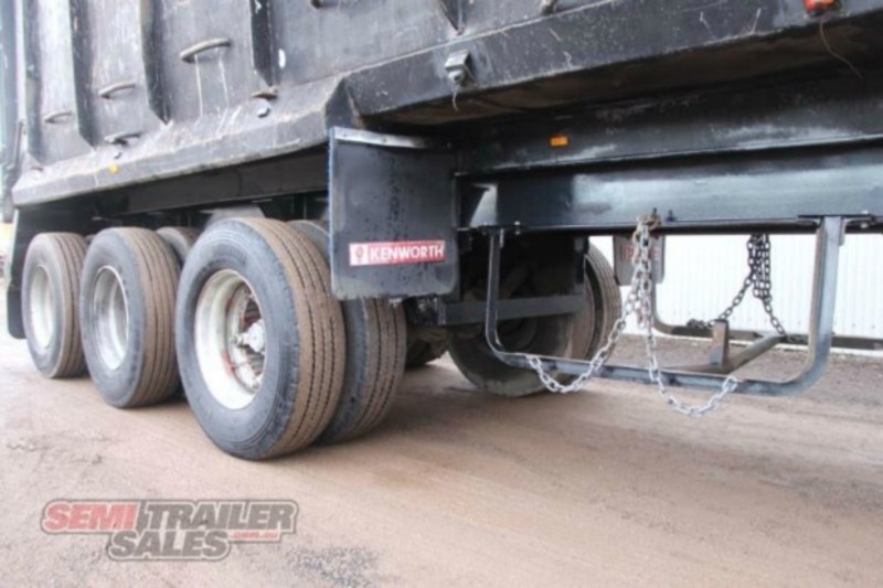 2002 SAMS Semi Scrap Semi Tipper Trailer