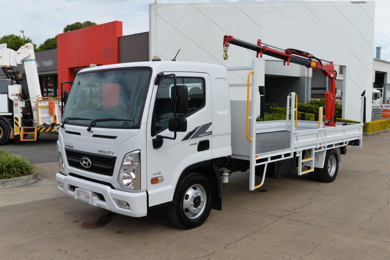 2020 HYUNDAI MIGHTY EX8 CRANE TRUCK