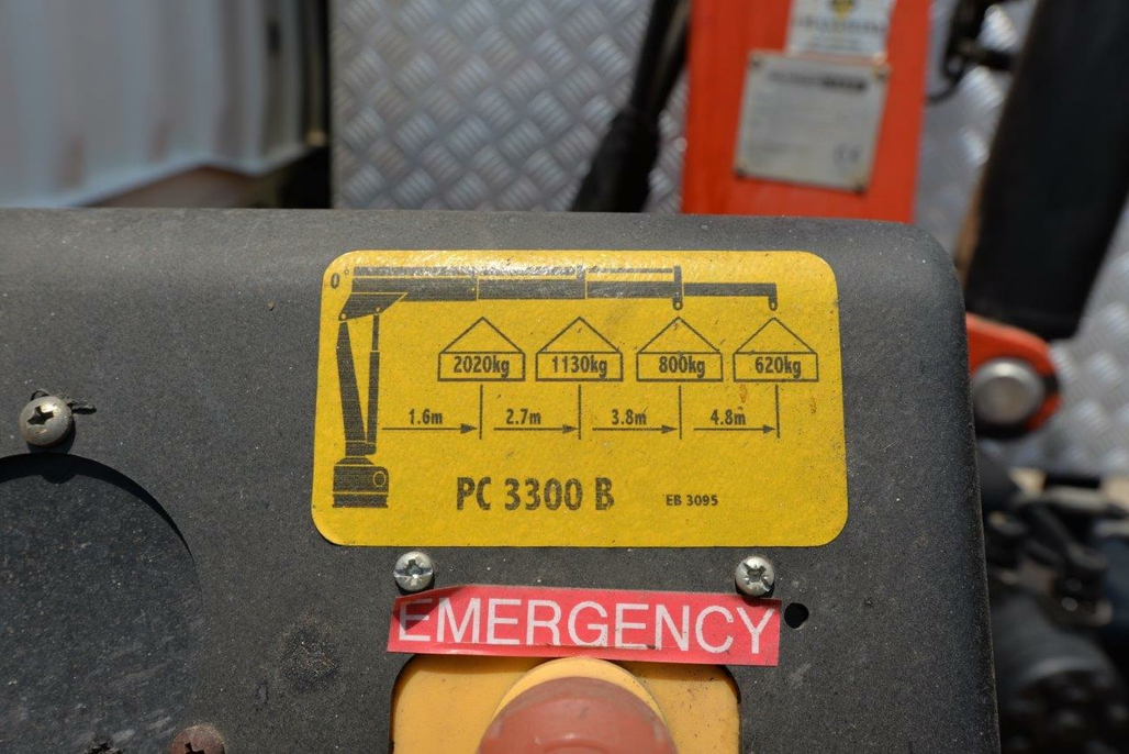 2009 MITSUBISHI FUSO FIGHTER TIPPER - CRANE TRUCK MANUAL TIPPER