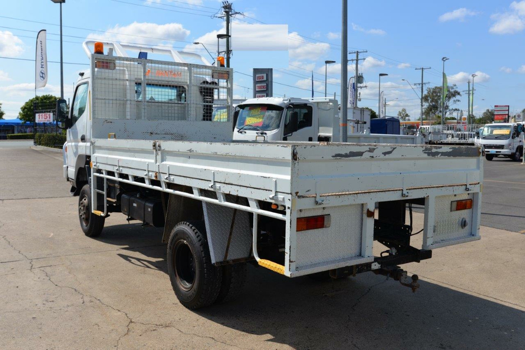2012 MITSUBISHI FUSO CANTER TRAYTOP - 4X4 - TRAY TOP DROP SIDES MANUAL TRAYTOP