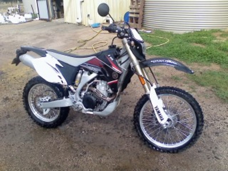 2009 YAMAHA WR 450F X