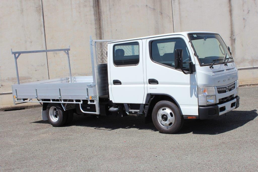 2019 FUSO CANTER 515 CREW CAB WITH 3.5M TRAY TRUCK AMT TRAY