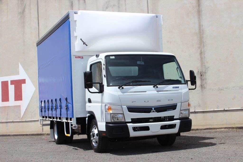 2019 FUSO CANTER 815 6 PALLET TAUTLINER TRUCK