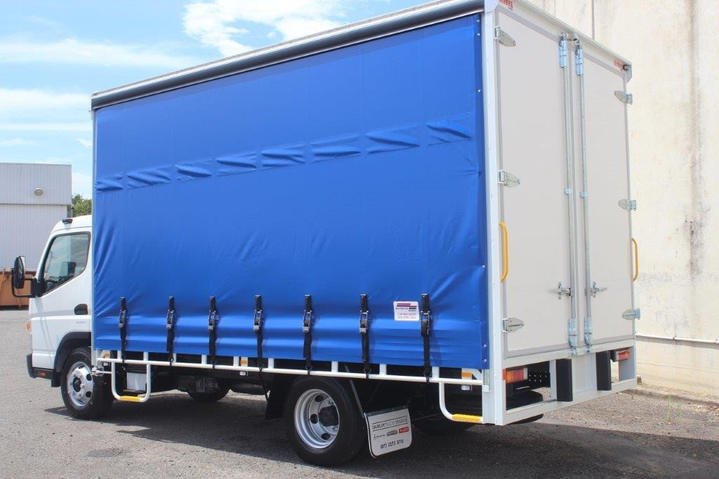 2019 FUSO CANTER 815 6 PALLET TAUTLINER TRUCK