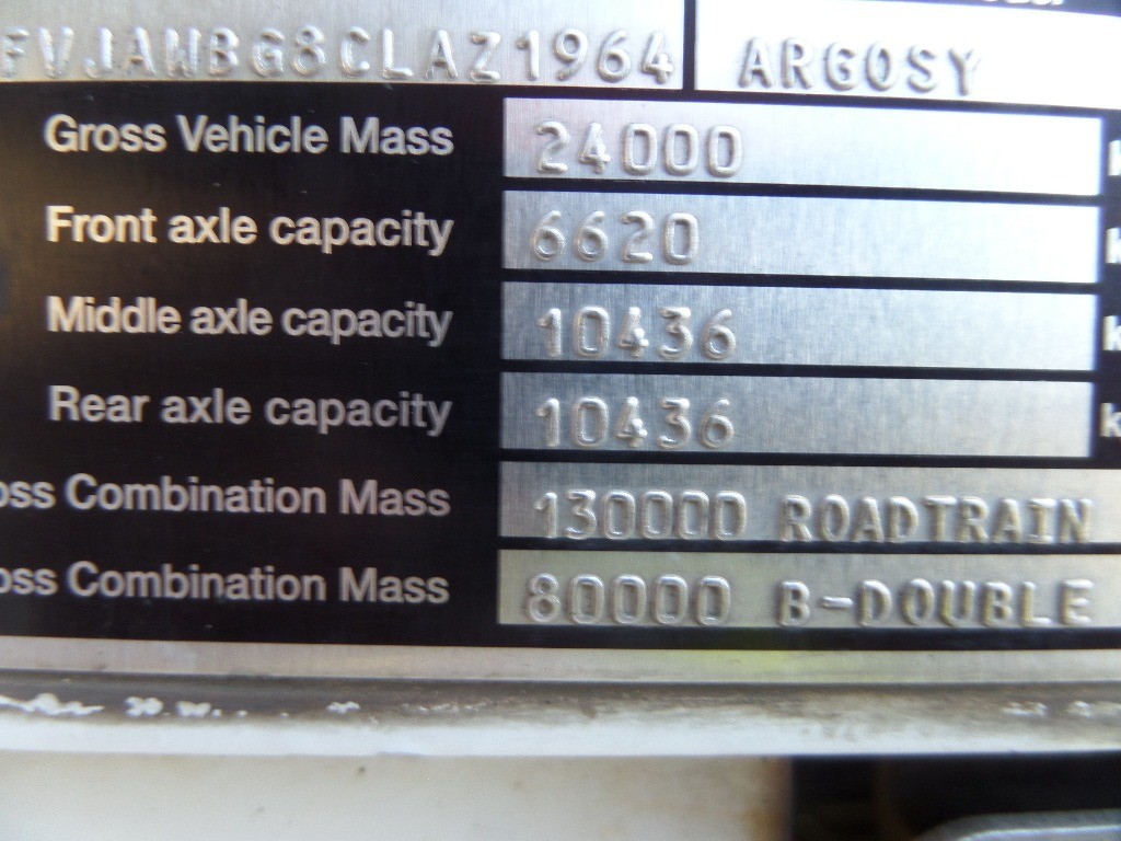 2011 FREIGHTLINER ARGOSY 110 BIG CAB TRUCK MANUAL PRIMEMOVER