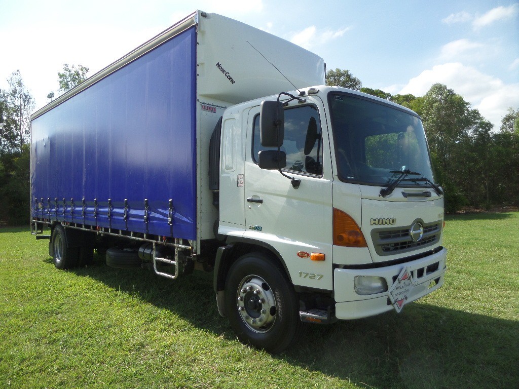 2008 HINO GH 1727-500 SERIES TRUCK MANUAL CURTAINSIDER