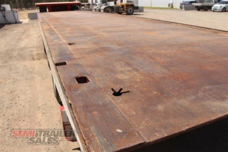 2012 MOORE Semi 48FT Drop Deck Mega Tilt