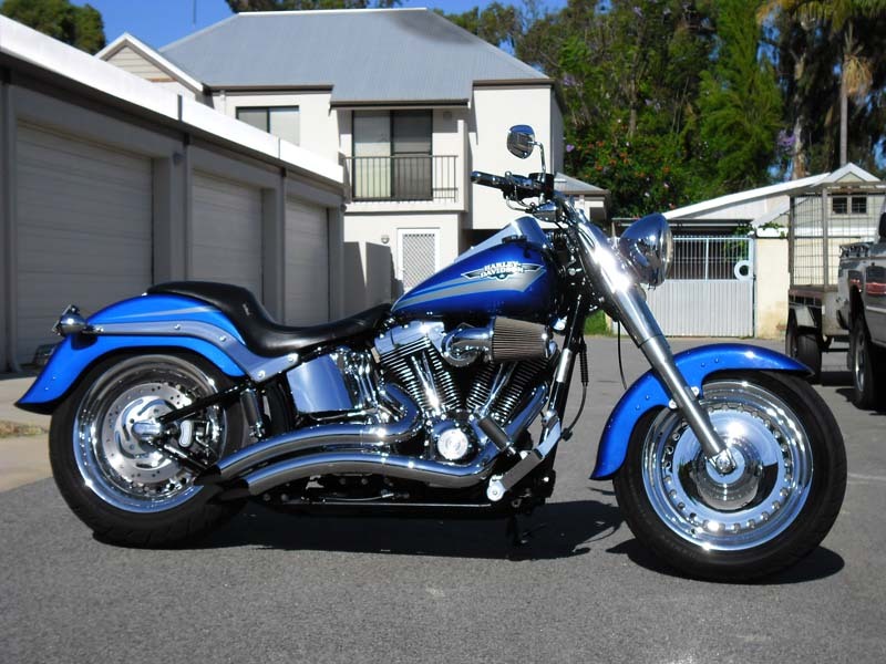 2010 HARLEY-DAVIDSON 1600CC FLSTF FAT BOY MY10