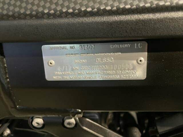2012 SUZUKI DL650A V-STROM ABS DUAL SPORTS