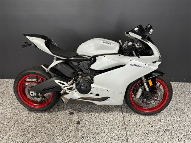2017 DUCATI 959 PANIGALE (WHITE) SPORTS