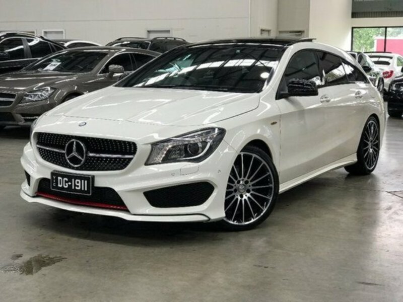 2015 MERCEDES-BENZ CLA250 X117 Sport Shooting Brake 5dr DCT 7sp 4MATIC 2.0T