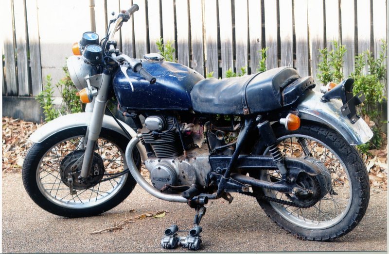 1976 HONDA CB 250