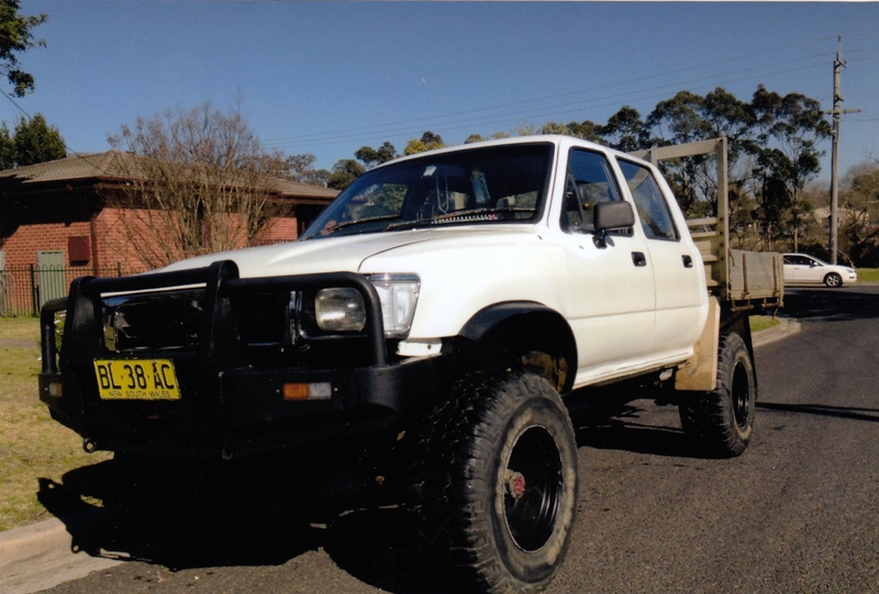 1995 TOYOTA HILUX LN106 DUAL CAB 4X4
