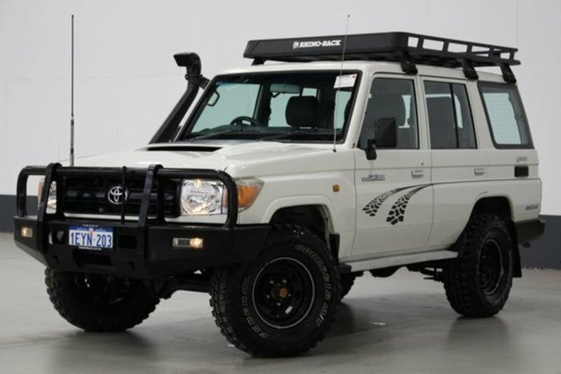 2012 TOYOTA LANDCRUISER WORKMATE (4x4) VDJ76R 09 UPGRADE