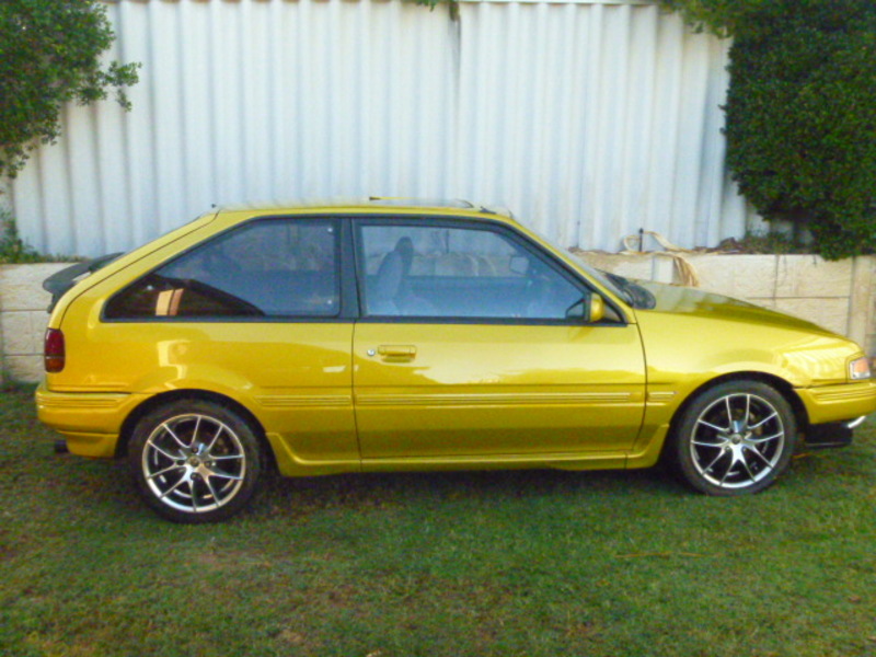 1987 FORD LASER TX3 TURBO (4WD) KE