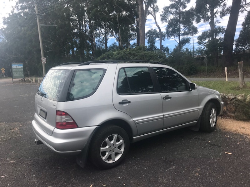 2002 MERCEDES BENZ ML2700A