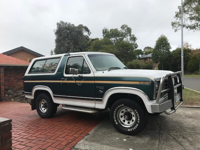1985 FORD BRONCO XLT (4x4) 2D WAGON