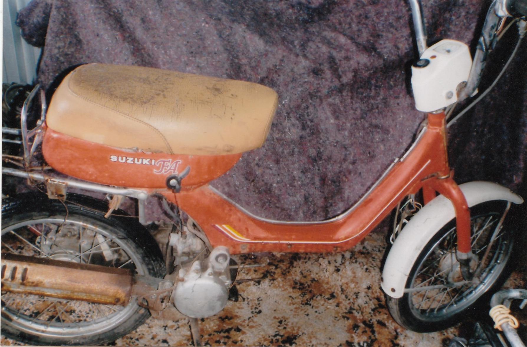 SUZUKI FA50 SCOOTER PARTS