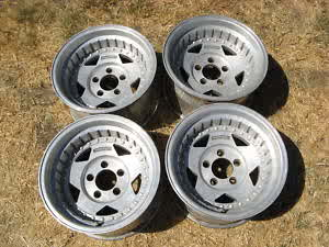 CENTERLINE WHEELS 15X8.5 WITH A 5X4.75” BOLT PATTERN 