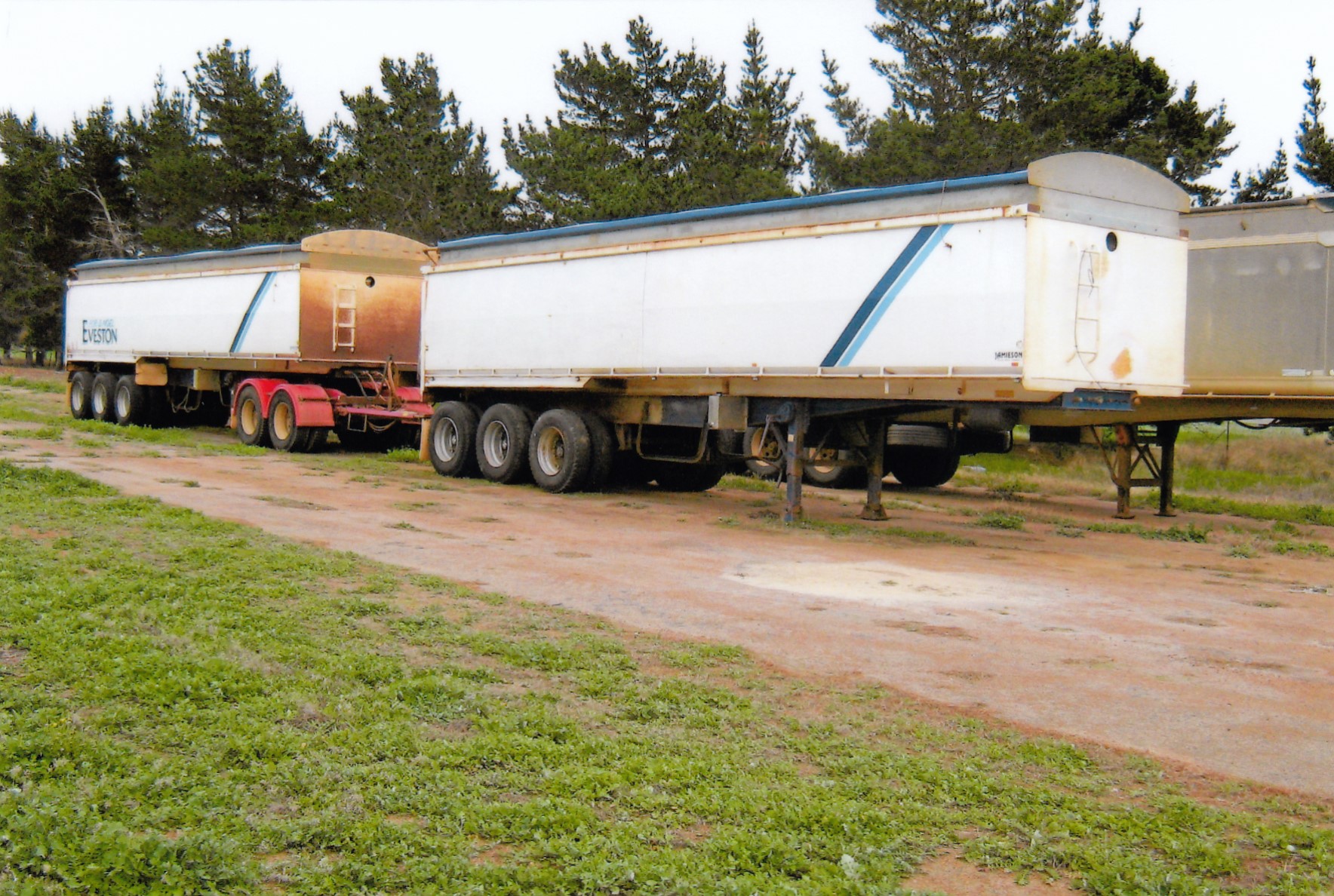 2007 JAMIESON TIPPER TRAILERS X 2