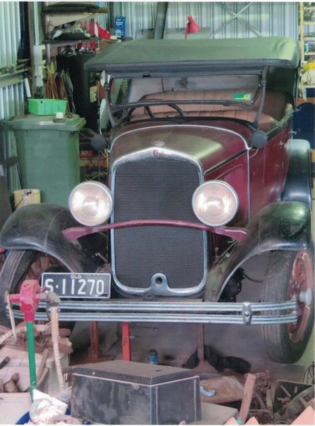 1929 DESOTO MODEL K 3 SP MANUAL SEDAN