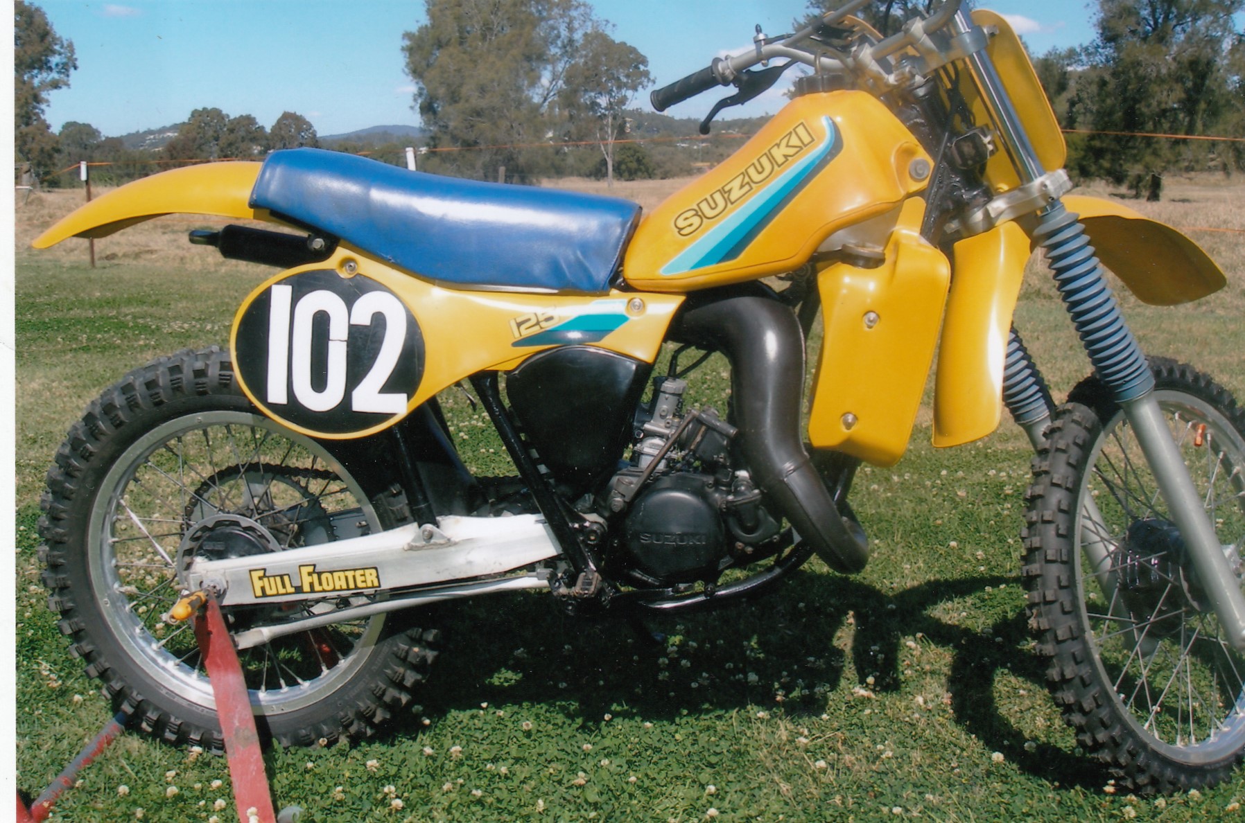1982 SUZUKI RM125 Z 125CC