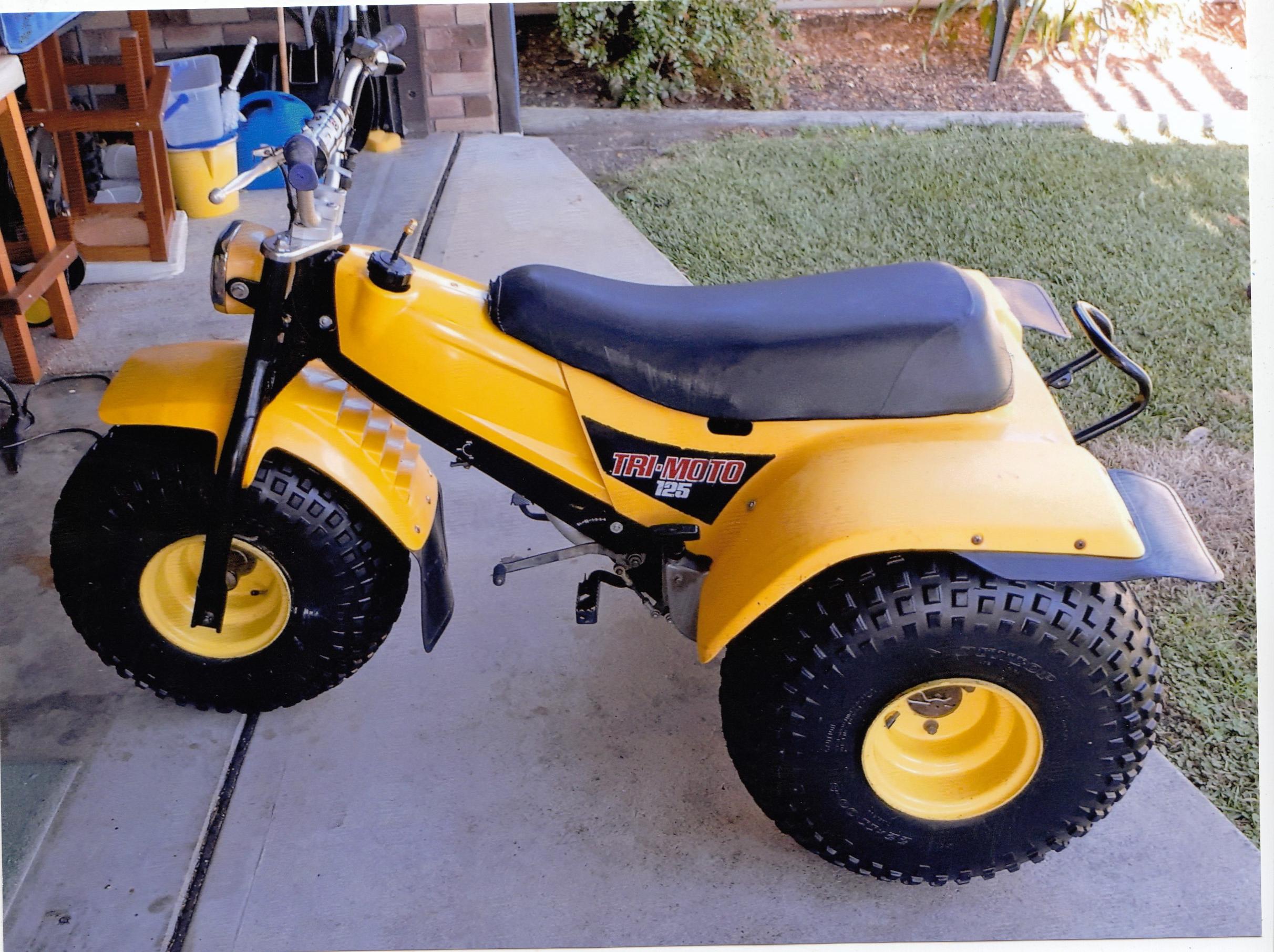 1983 YAMAHA TRI MOTO 125CC