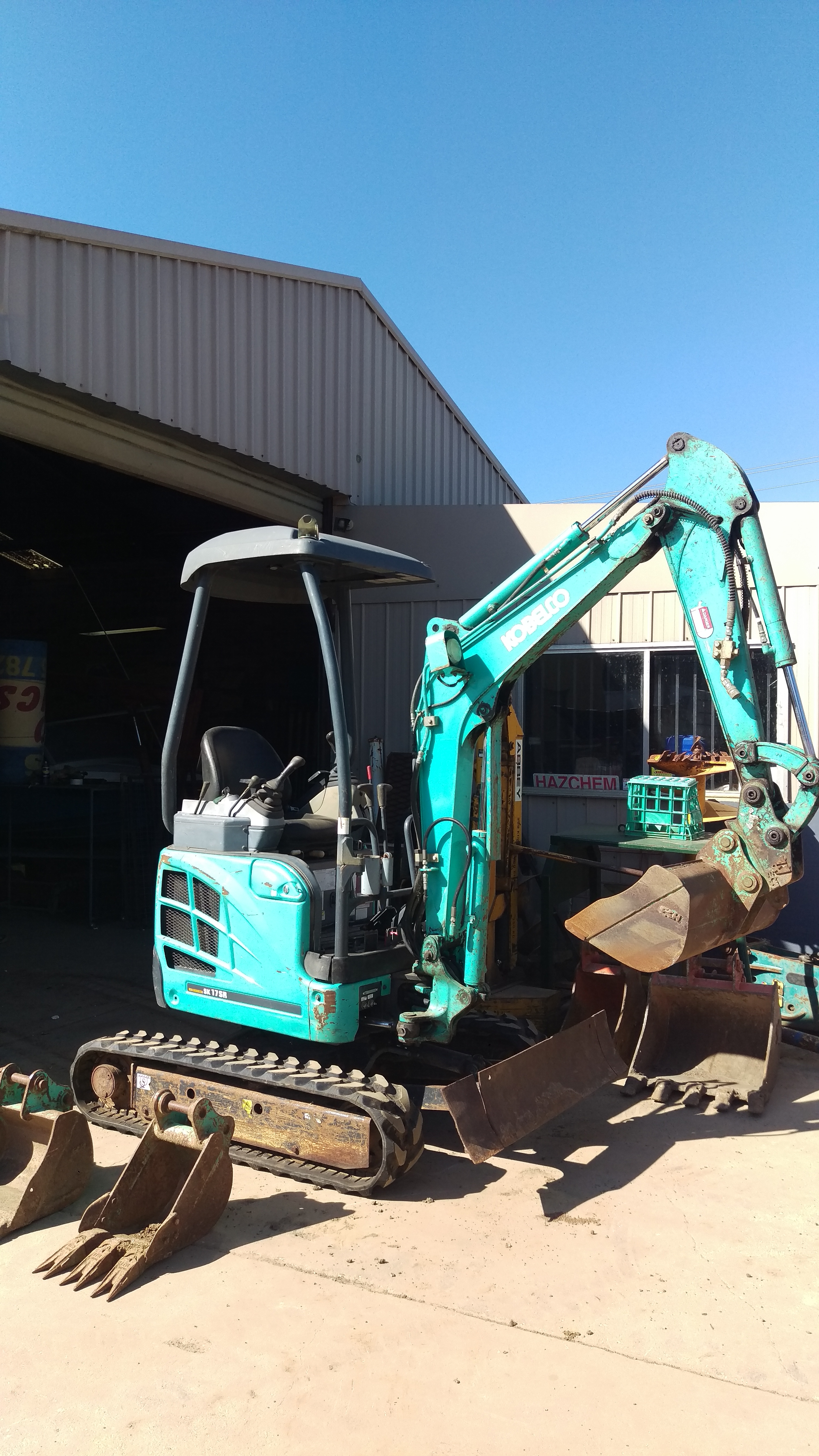 2010 KOBELCO SK17 MINI EXCAVATOR