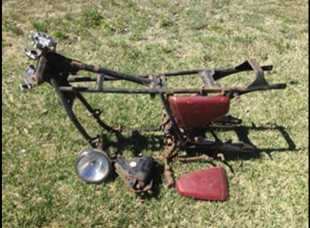 HONDA CB750F 1980 F SERIES FRAME