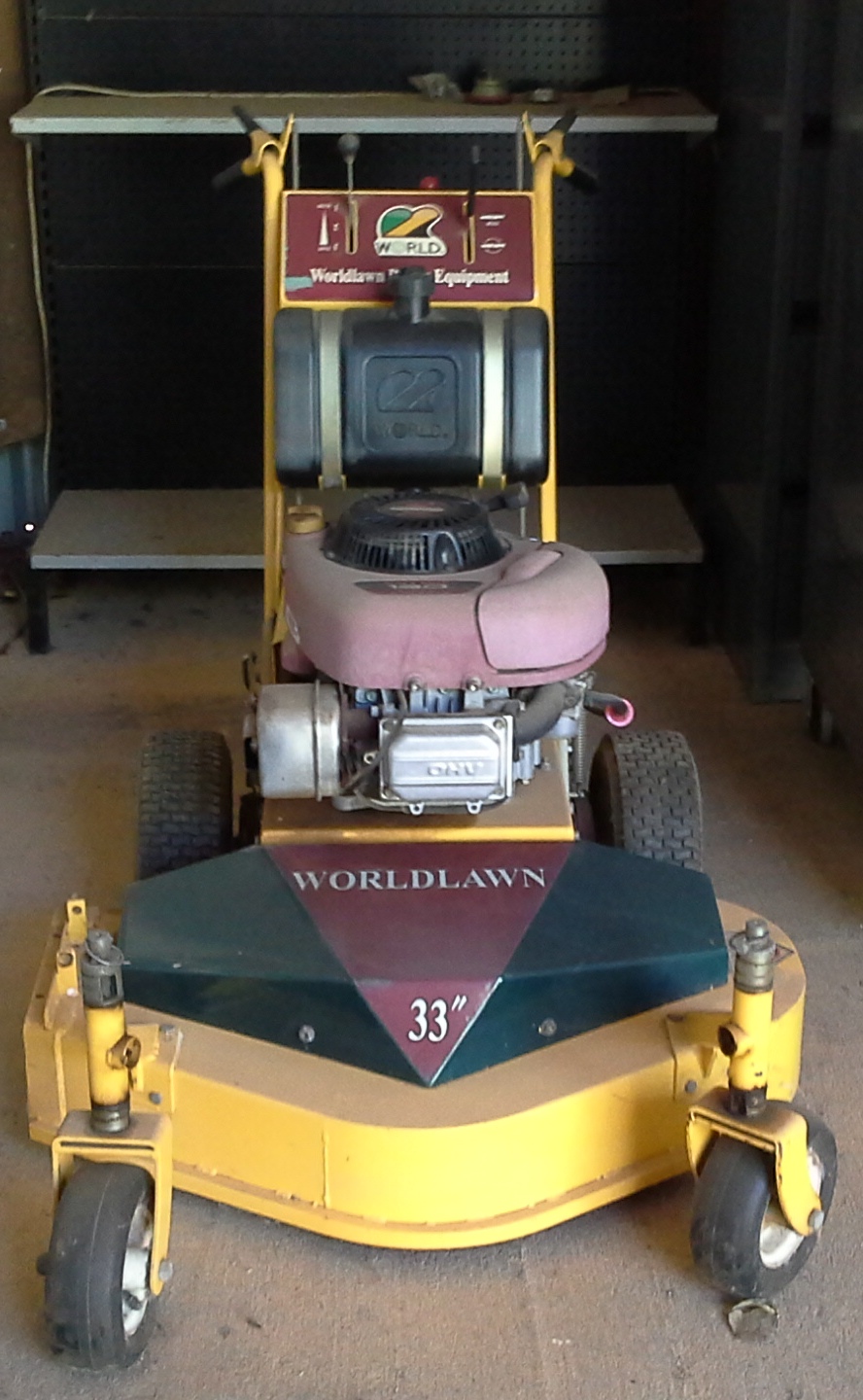 WORLD LAWN WALK BEHIND MOWER
