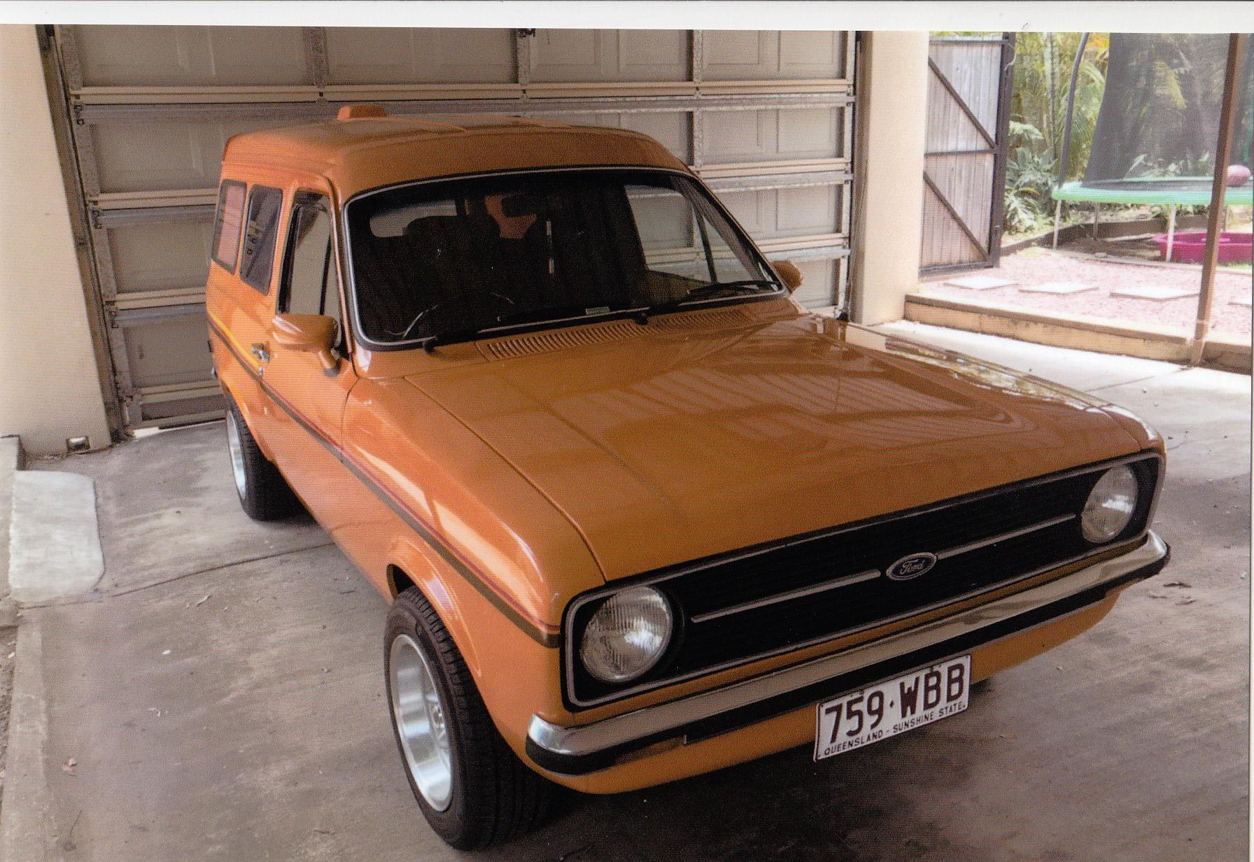 1978 FORD ESCORT BC PANEL VAN