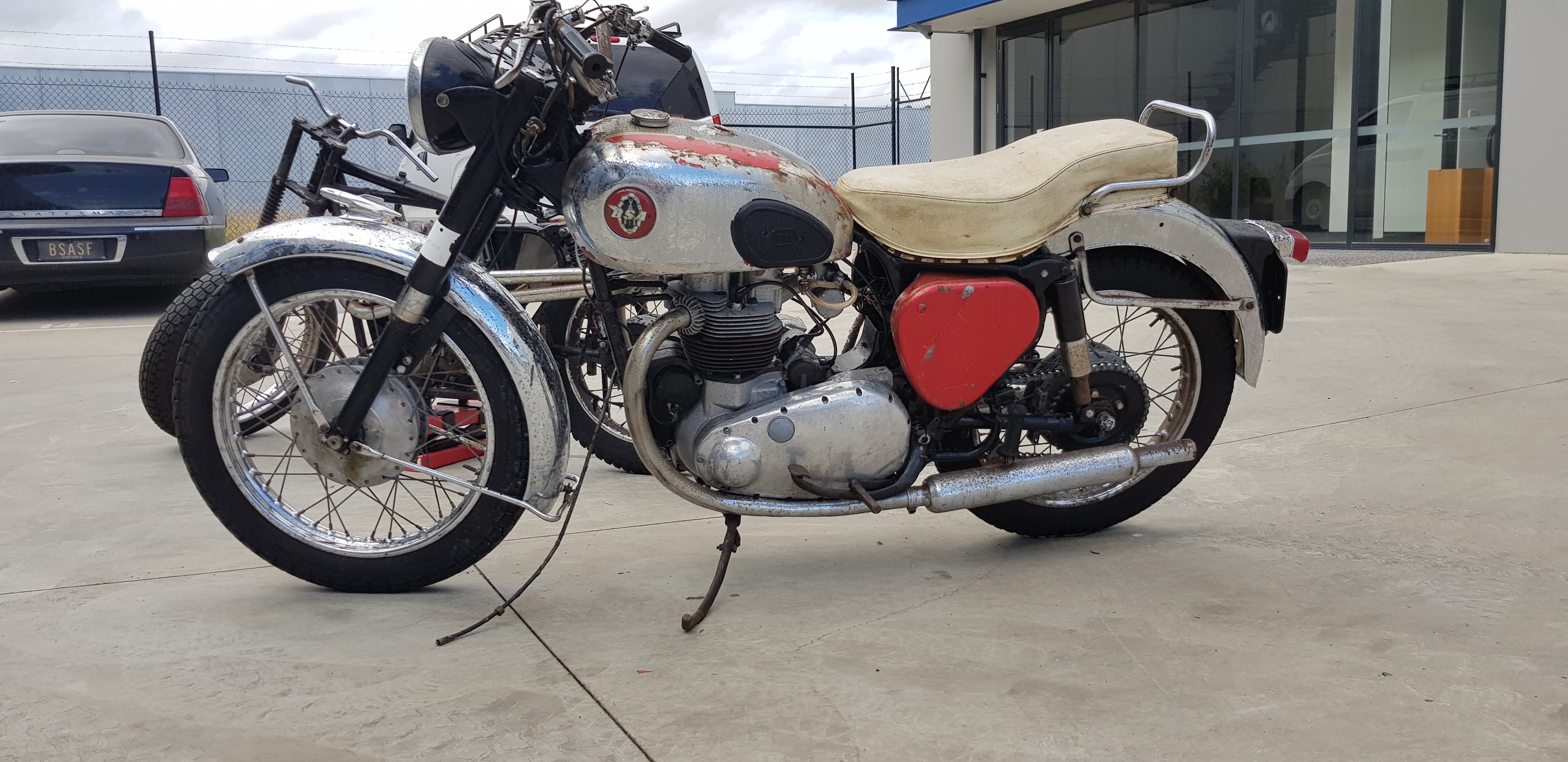 1956 BSA Road Rocket