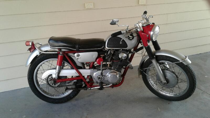 1966 HONDA CL77 305CC STREET SCRAMBLER