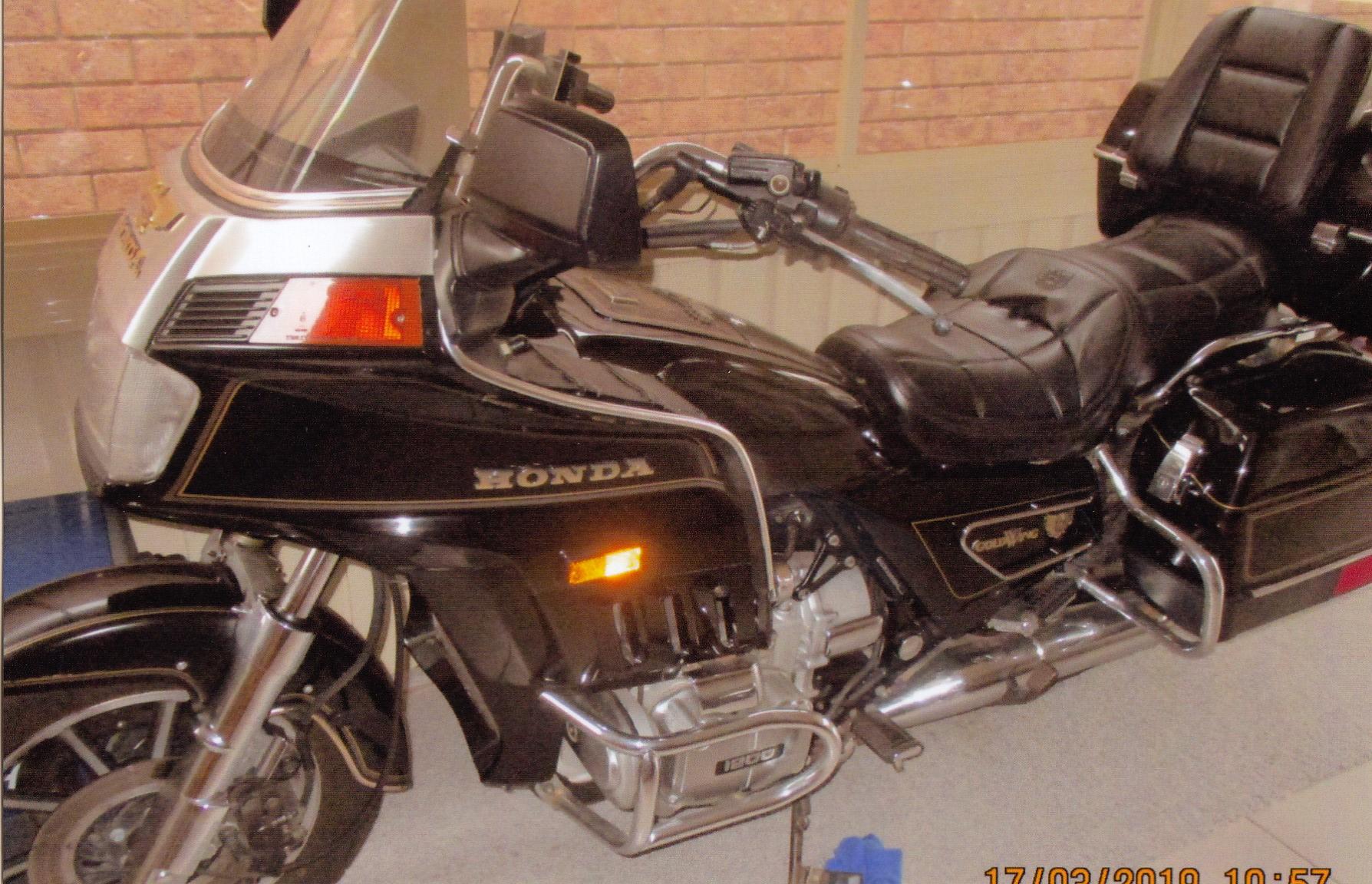 1985 HONDA GOLDWING INTERSTATER SPECIAL EDITION 1200CC