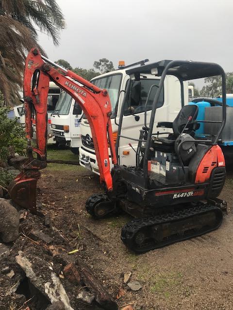 Kubota 1.5 Tonne Excavator