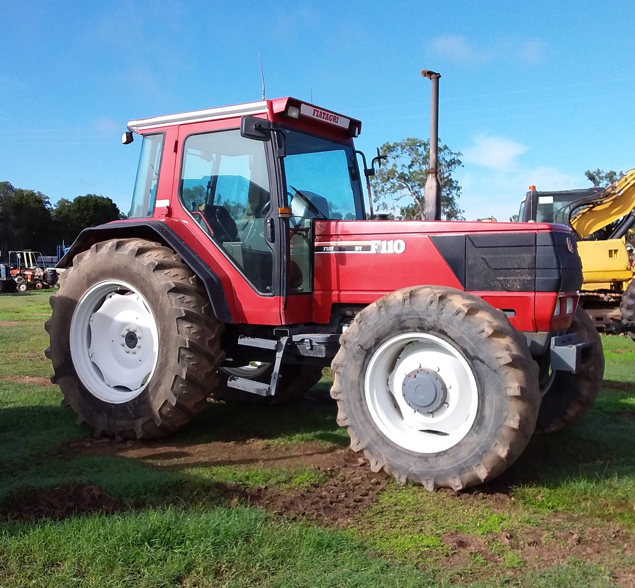 Fiat F110 4x4 Cab Tractor