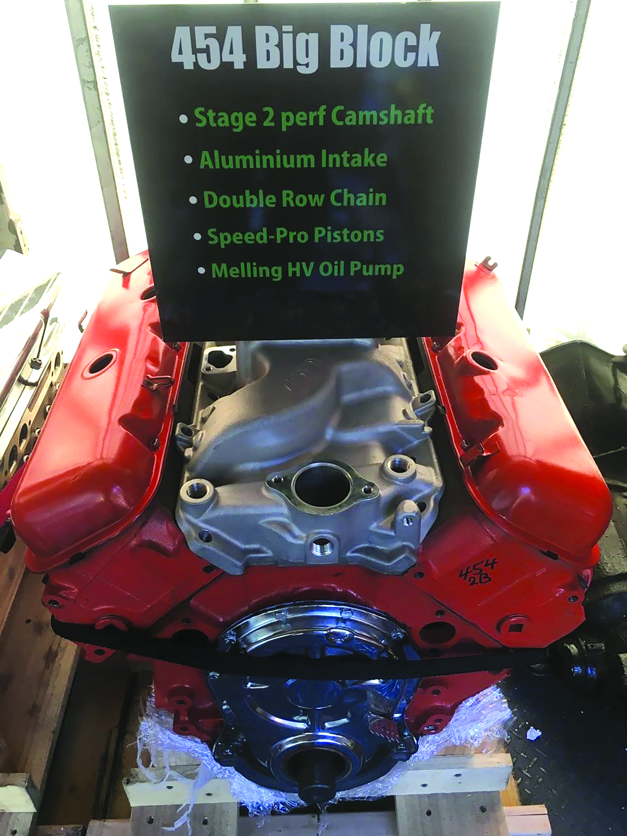 CHEV 454 BIG BLOCK ENGINE