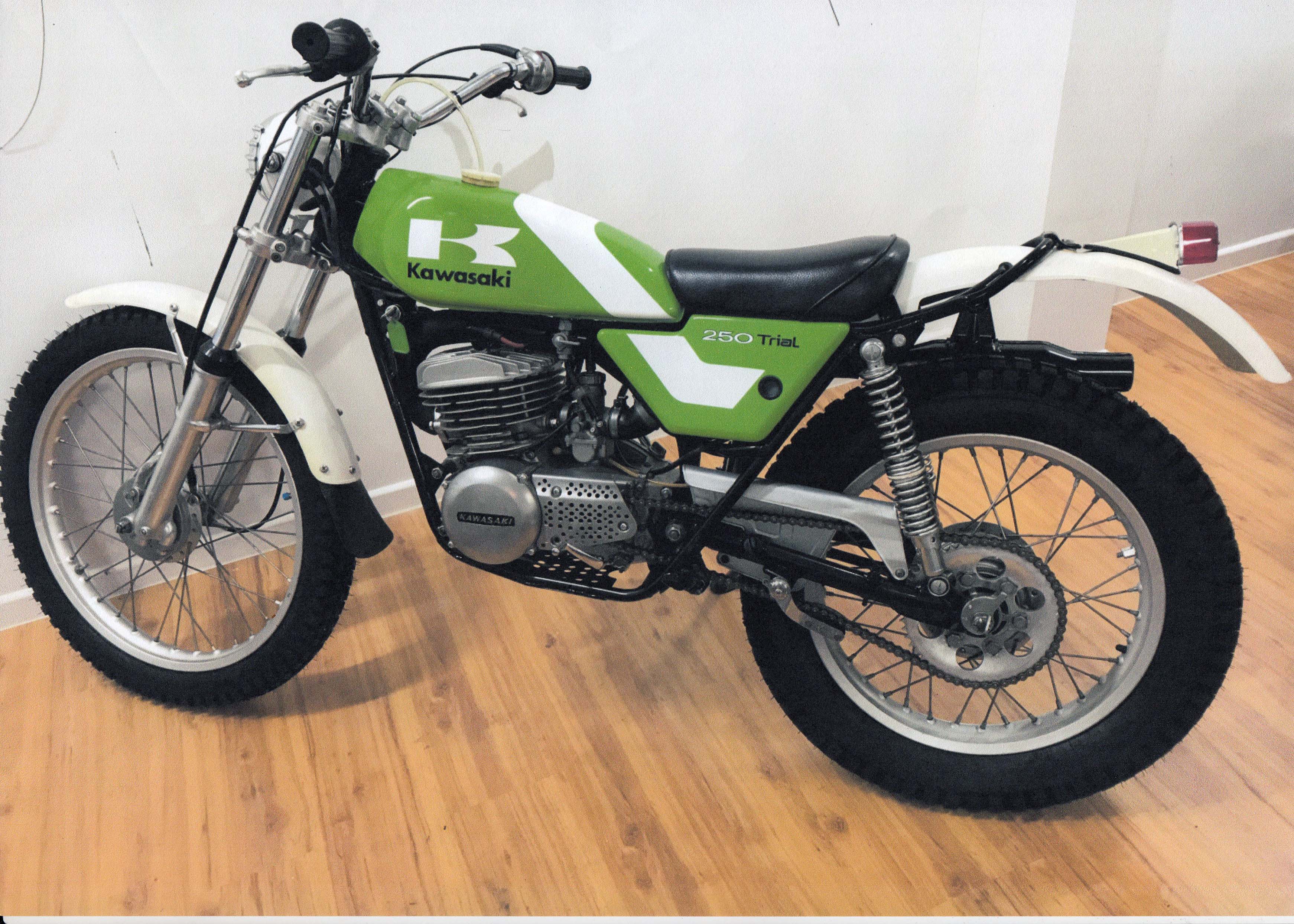 1974 KAWASAKI KT 250CC TRIALS