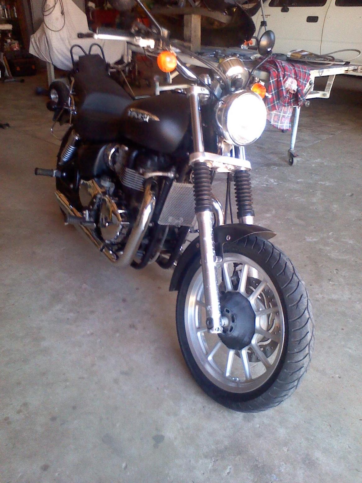 2009 TRIUMPH AMERICAN BONNEVILLE 898CC