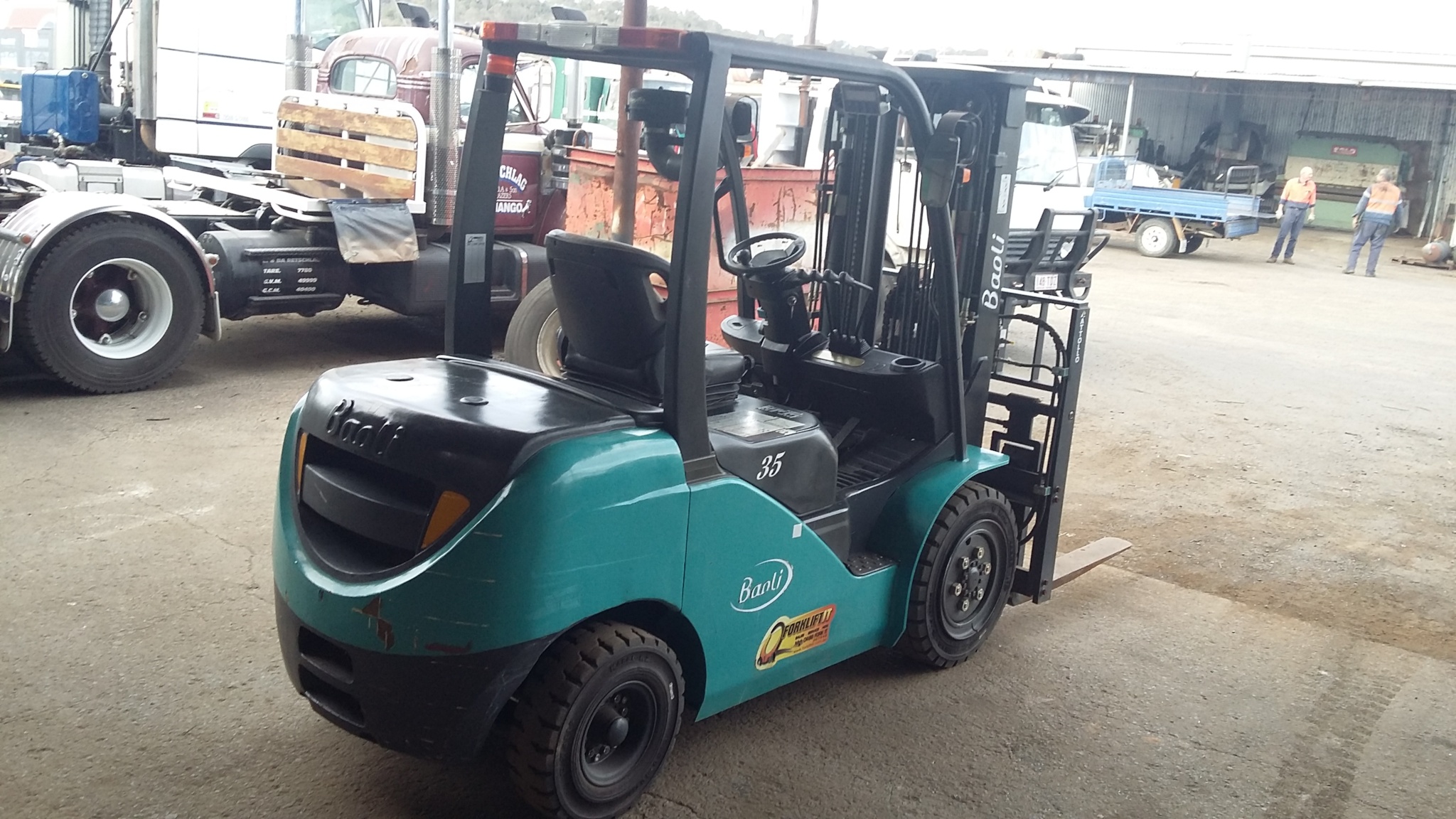 2014 BAOLI 3.5T DIESEL FORKLIFT