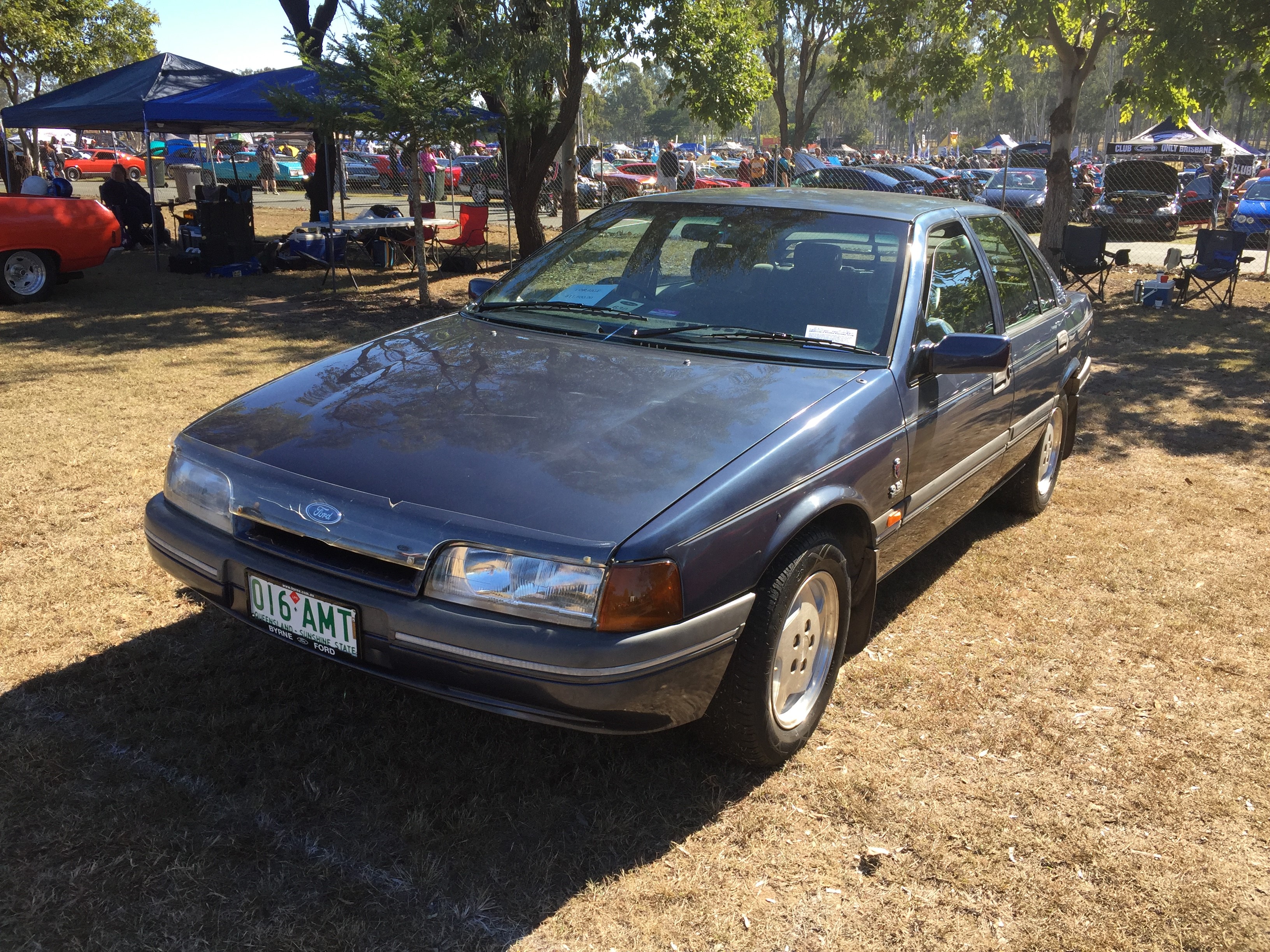 1989 FORD FAIRMONT EA GHIA 4D SEDAN