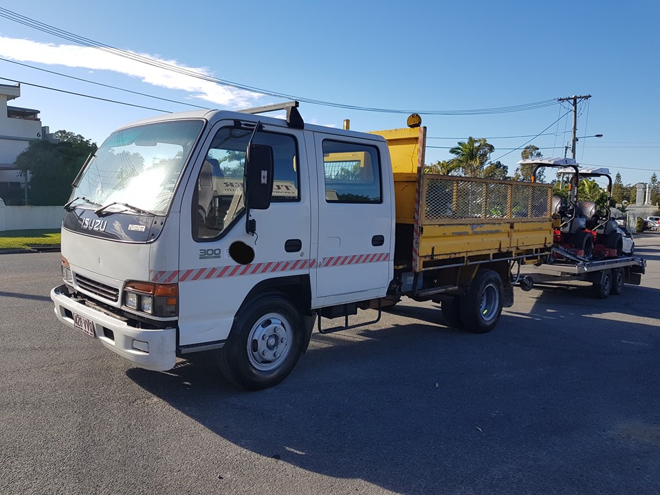 1999 ISUZU NPR 300 DUAL CAB TIPPER
