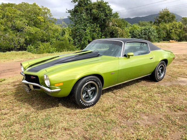 1970 CHEVROLET CAMARO 4 SP MANUAL 2D COUPE