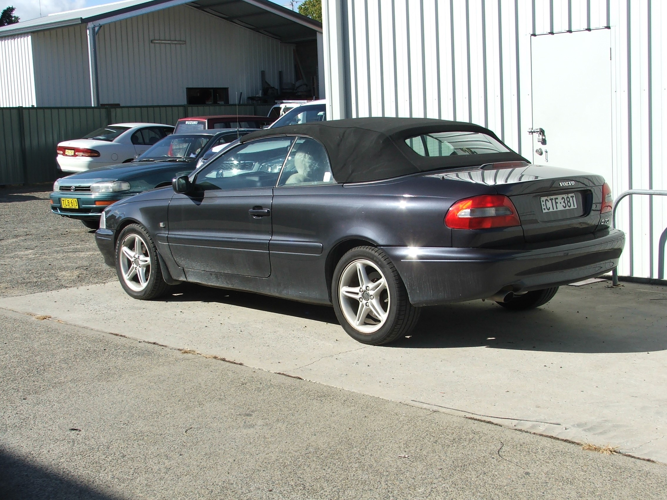 2002 VOLVO C70 MY01 5 SP AUTOMATIC 2D CONVERTIBLE