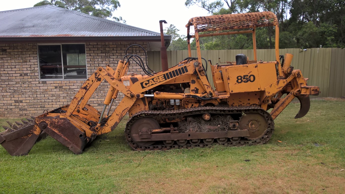 CASE 850 LOADER